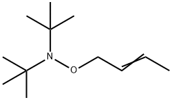 N-(2-Butenyloxy)-N-tert-butyl-2-methyl-2-propanamine Struktur