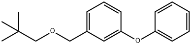 1-(2,2-dimethylpropoxymethyl)-3-phenoxy-benzene Struktur