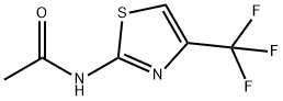 N-[4-(trifluoromethyl)-1,3-thiazol-2-yl]acetamide Struktur