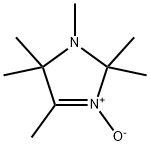 1,2,2,4,5,5-hexamethyl-3-oxido-imidazole 结构式