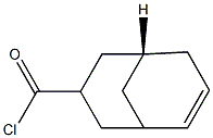 Bicyclo[3.3.1]non-6-ene-3-carbonyl chloride, (1R-endo)- (9CI) 化学構造式