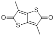 3,6-DIMETHYL-THIENO[3,2-B]THIOPHENE-2,5-DIONE Struktur