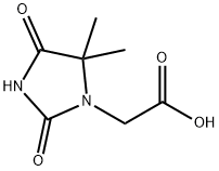 (5,5-DIMETHYL-2,4-DIOXO-IMIDAZOLIDIN-1-YL)-ACETIC ACID Struktur