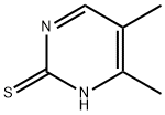 4,5-Dimethyl-2-pyrimidinethiol Structure
