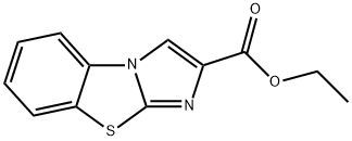 咪唑并[2,1-B][1,3]苯并噻唑-2-羧酸乙酯, 64951-05-9, 结构式