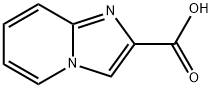イミダゾ[1,2-A]ピリジン-2-カルボン酸ナトリウム0.5水和物 化学構造式