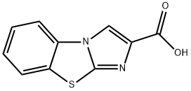 イミダゾ[2,1-B]ベンゾチアゾール-2-カルボン酸 化学構造式