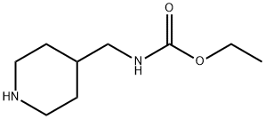 CarbaMic acid, (4-piperidinylMethyl)-, ethyl ester Struktur