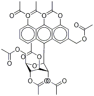 Aloin Peracetate Struktur