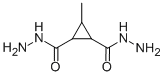 3-METHYLCYCLOPROPANE-1,2-DICARBOHYDRAZIDE Structure