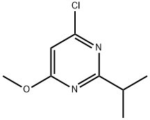 4-CHLORO-6-METHOXY-2-(1-METHYLETHYL)PYRIMIDINE Structure