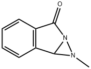3H-Diazirino[3,1-a]isoindol-3-one,  1,7b-dihydro-1-methyl- Struktur