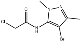 N1-(4-溴-1,3-二甲基-1H-5-吡咯基)-2-氯乙胺,649701-13-3,结构式