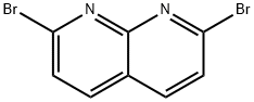 2,7-二溴-1,8-萘啶, 64976-53-0, 结构式