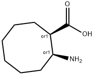 CIS-2-AMINO-CYCLOOCTANECARBOXYLIC ACID Structure