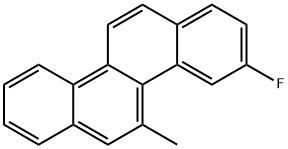 3-Fluoro-5-methylchrysene Struktur
