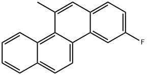 9-FLUORO-5-METHYLCHRYSENE, 64977-48-6, 结构式