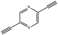 Pyrazine, 2,5-diethynyl- (9CI) 结构式