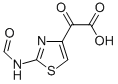 2-(2-甲酰氨基噻唑-4-基)乙醛酸, 64987-06-0, 结构式