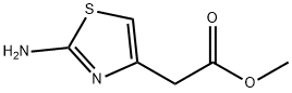 2-氨基-4-噻唑乙酸甲酯, 64987-16-2, 结构式
