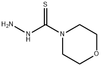 4-Morpholinethiocarbonylhydrazide Structure