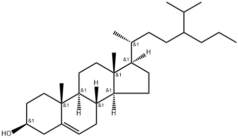β-谷甾醇 结构式