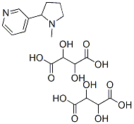 L-酒石酸烟碱盐, 65-31-6, 结构式