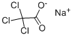 SODIUM TRICHLOROACETATE Structure