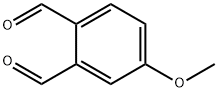 4-METHOXYPHTHALALDEHYDE, 6500-51-2, 结构式