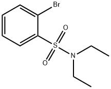 2-溴-N,N-二乙基苯磺酰胺, 65000-12-6, 结构式