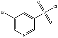 5-BROMOPYRIDINE-3-SULFONYL CHLORIDE Struktur
