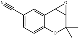(1aR,7aR)-7,7-diMethyl-7,7a-dihydro-1aH-oxireno[2,3-c]chroMene-3-carbonitrile Struktur