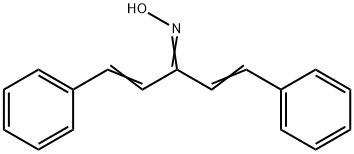 1,5-Diphenyl-pent-1,4-dien-3-one oxime 化学構造式
