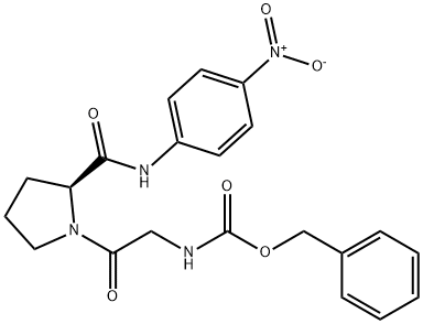 Z-GLY-PRO-PNA 结构式