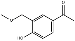 1-(4-HYDROXY-3-METHOXYMETHYL-PHENYL)-ETHANONE 结构式