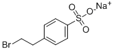 4-(2-BROMOETHYL)BENZENESULFONIC ACID SODIUM SALT Structure