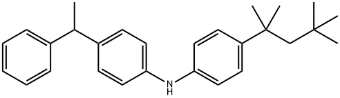 4-(1-Phenylethyl)phenyl 4-tert-octylphenylamine|