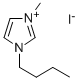 1-ブチル-3-メチルイミダゾリウムヨージド 化学構造式