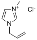1-烯丙基-3-甲基氯化咪唑 结构式