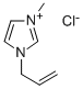 1-ALLYL-3-METHYLIMIDAZOLIUM CHLORIDE Structure