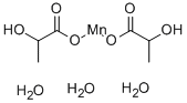 2-羟基丙酸锰盐 三水合物, 6505-50-6, 结构式