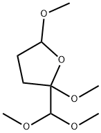 2-(dimethoxymethyl)tetrahydro-2,5-dimethoxyfuran  Struktur