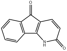 1H-Indeno[1,2-b]pyridine-2,5-dione(9CI) 结构式