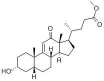 脱氧胆酸杂质12, 65065-56-7, 结构式