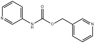 3-Pyridinecarbamic acid 3-pyridylmethyl ester|