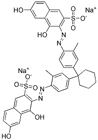 Acid Red 154 Struktur