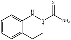 2-(2-Ethylphenyl)hydrazinecarbothioamide Structure