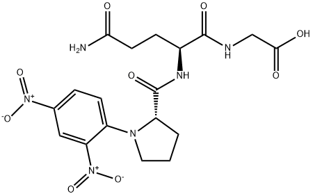 DNP-PRO-GLN-GLY-OH, 65080-33-3, 结构式