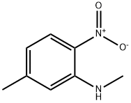 Benzenamine,  N,5-dimethyl-2-nitro- Structure