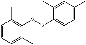 2,4-xylyl 2,6-xylyl disulphide  Struktur